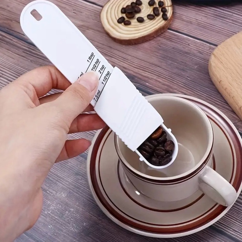 Adjustable Measuring Spoon Set, NEW - Picture 7 of 10